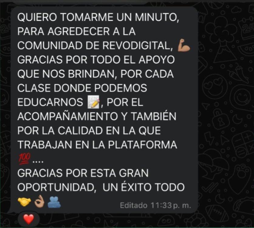 Testimonio real de alumno 3